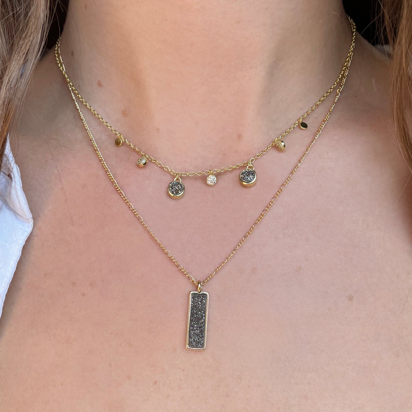Kent Druzy Charm Choker