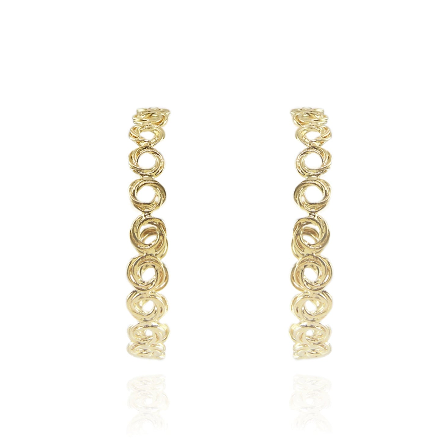 Huld Swirl Hoops
