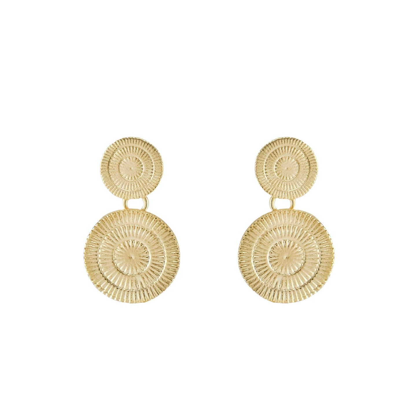 Ariel Textured Petite Earrings