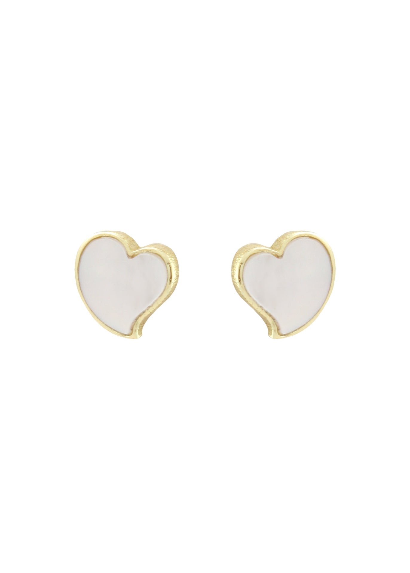 Alora Heart Stud Earrings