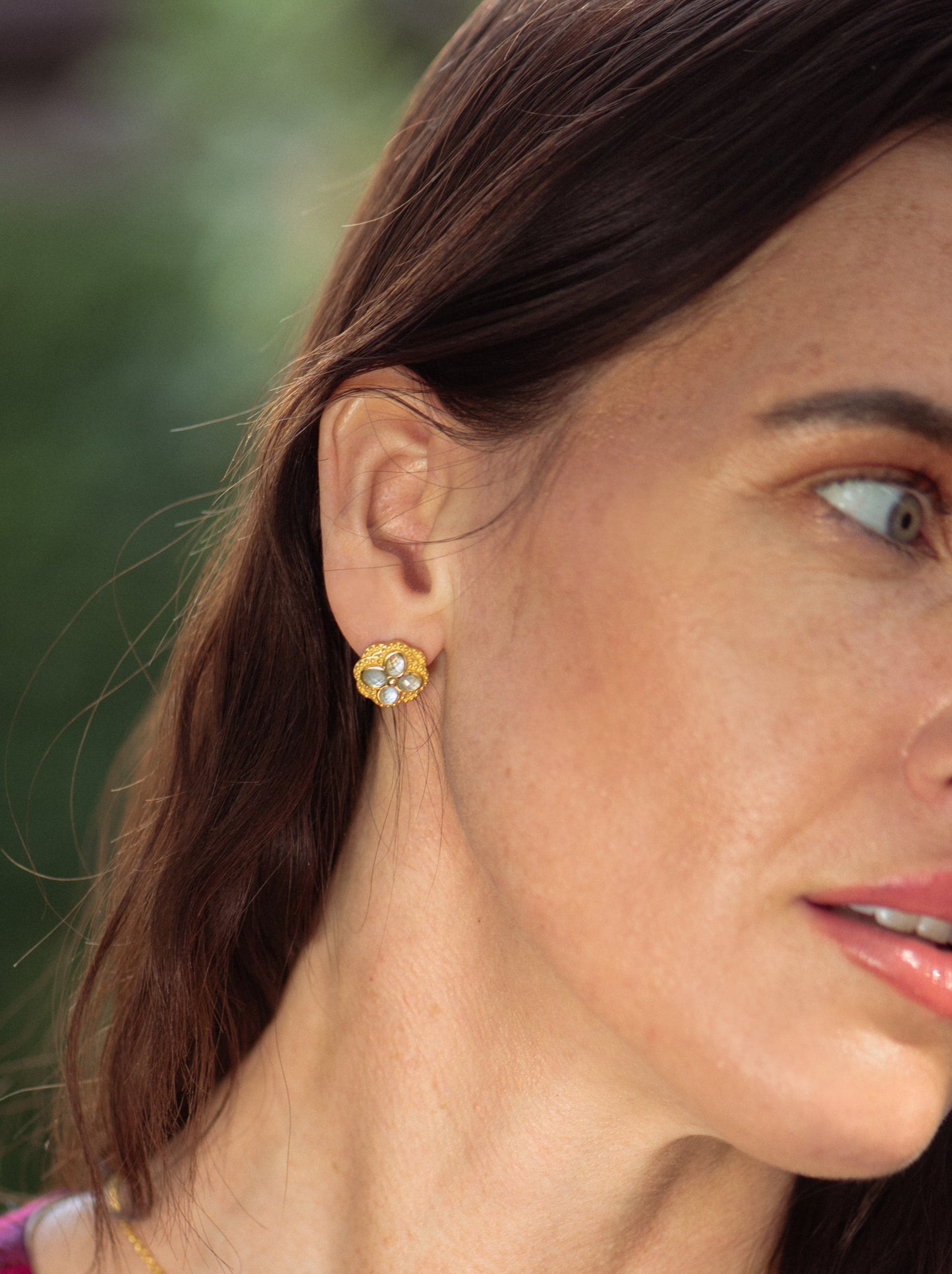Musa Clip Earrings