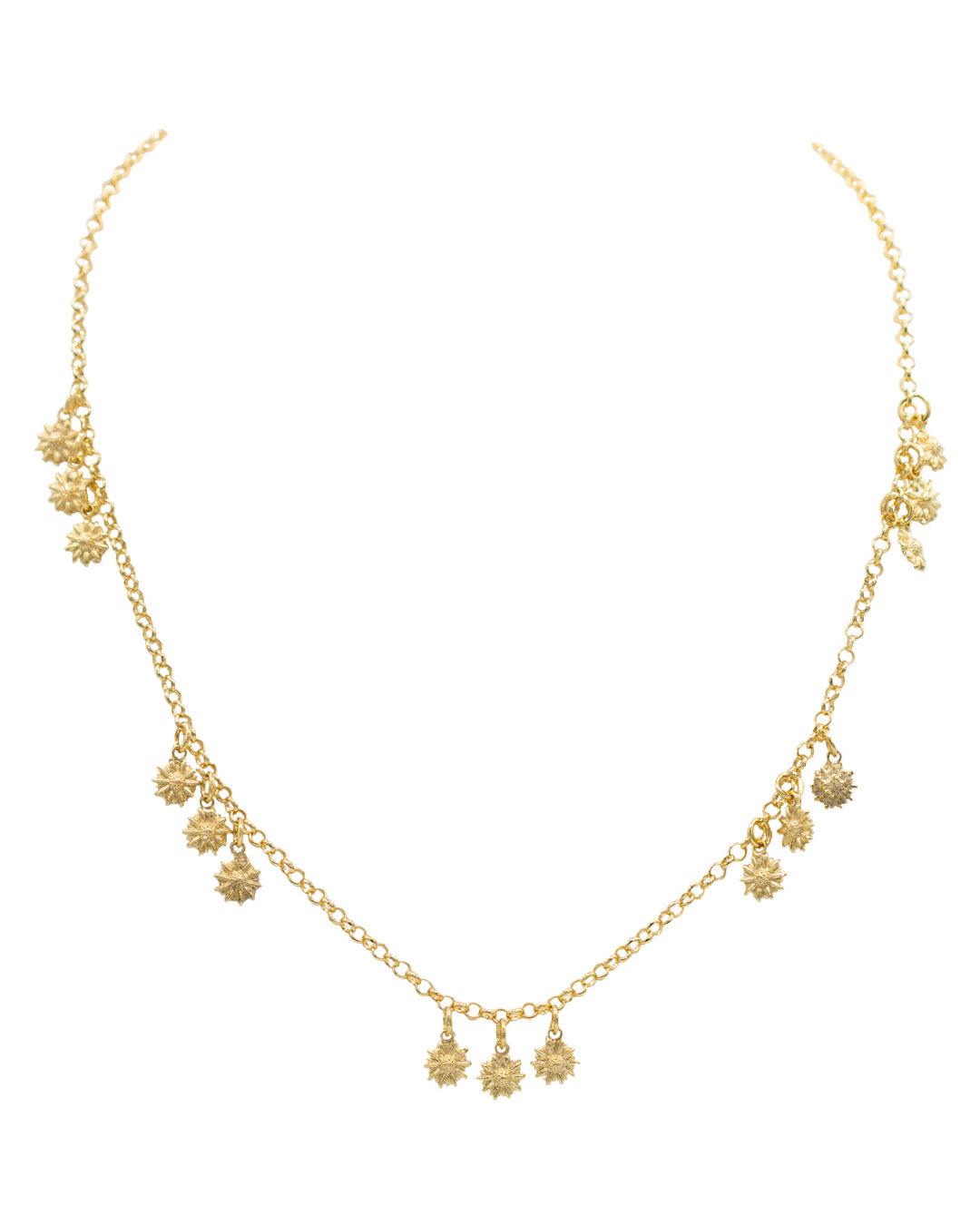 Sun Delicate Short Necklace