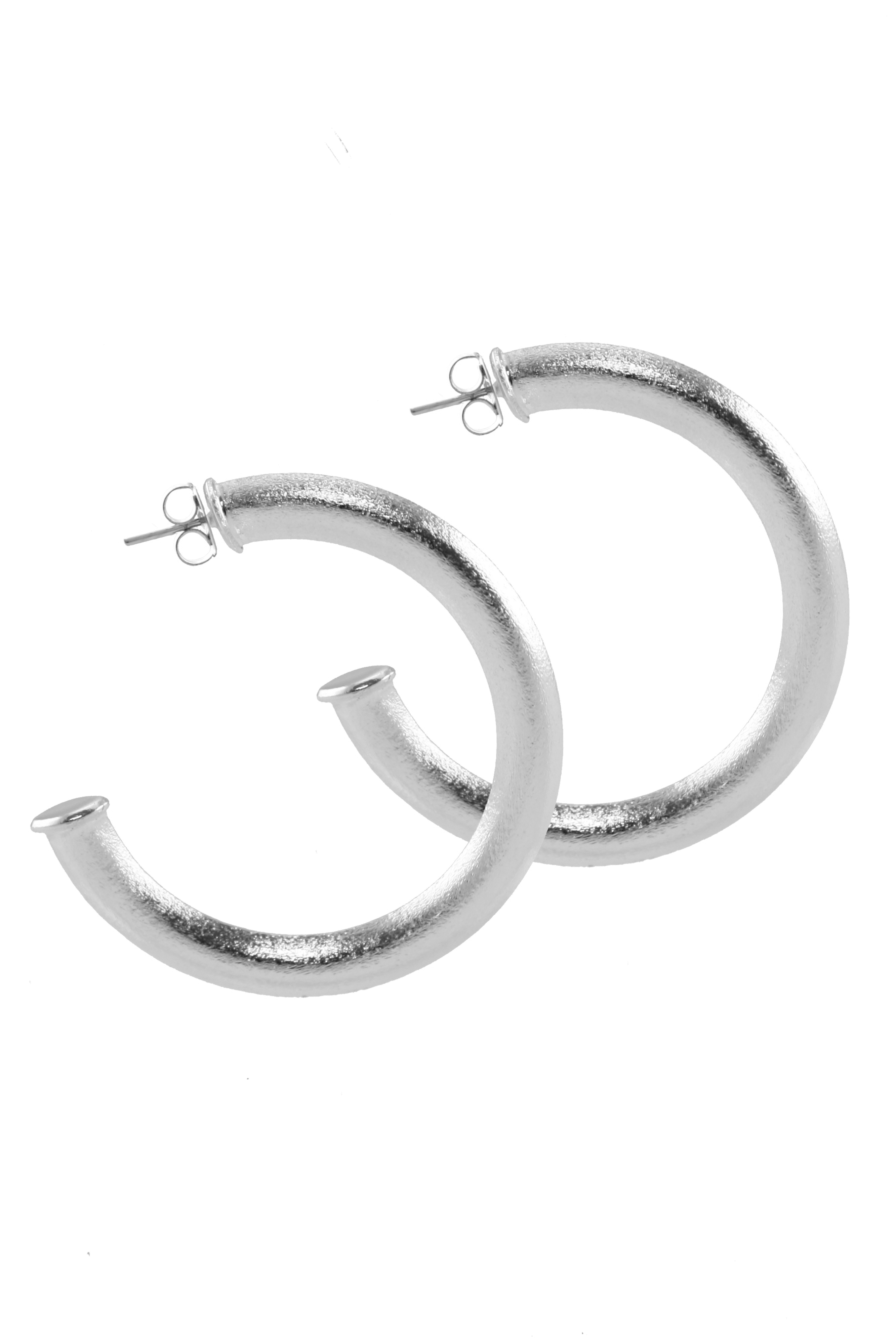 イヤリング TATIANA Silver 925 Fly Ribbon Pearl Hoop Earrings EC3087 Designer fashion, Seoul-fully created | W Concept