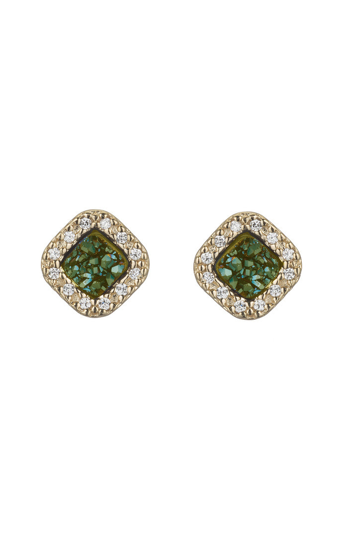 Jaden Mini Square Stud Earrings