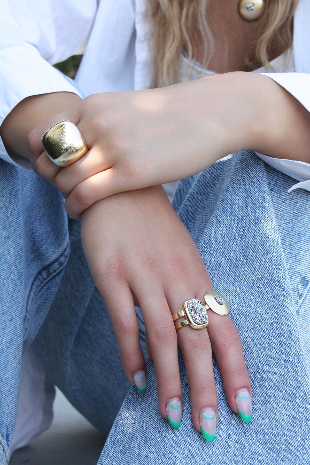 Charmaine Druzy Ring