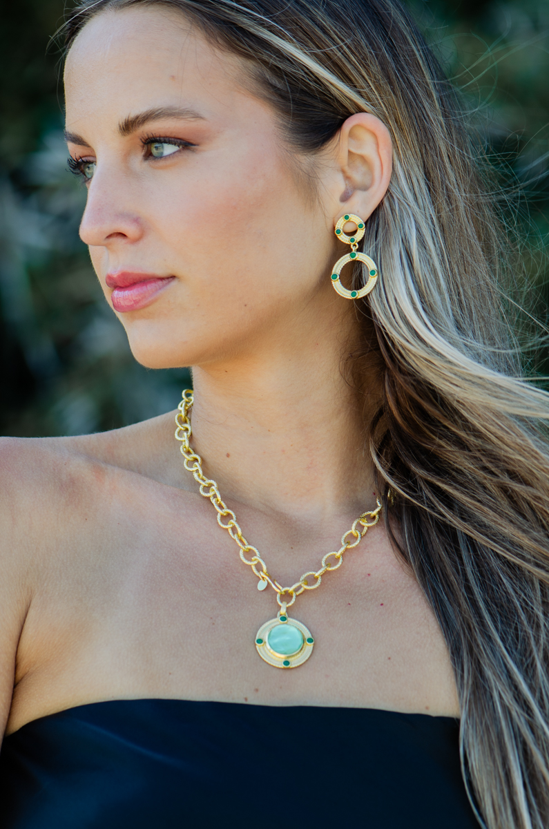 Vail Statement Round Pendant