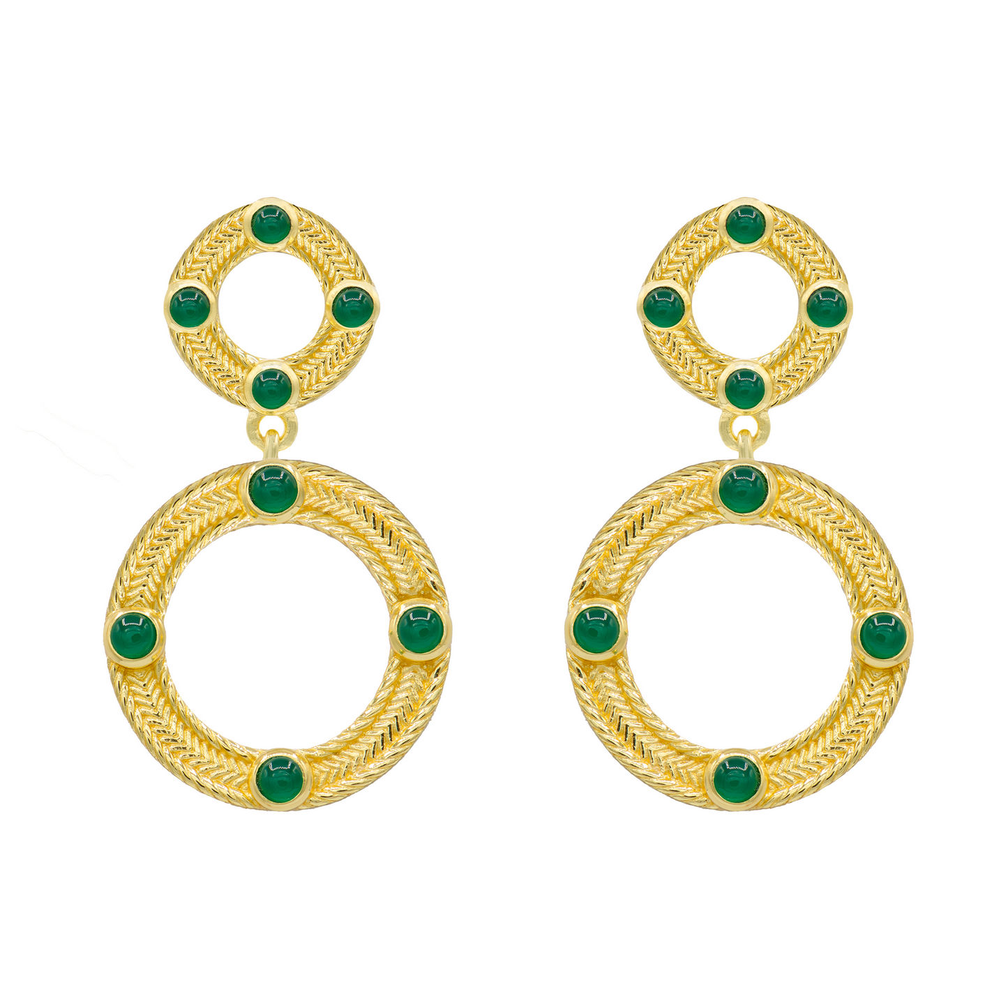 Denver Circle Earrings