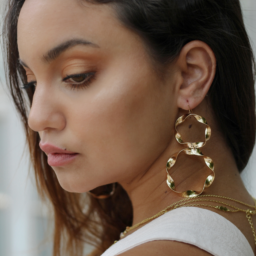 Lina Swirl Earrings