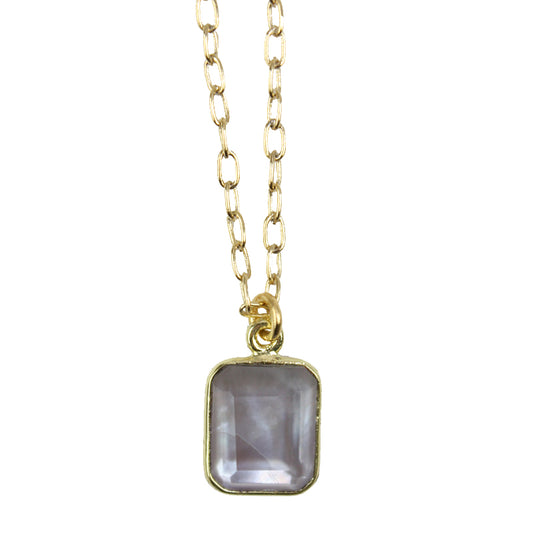 Cleo Square Necklace