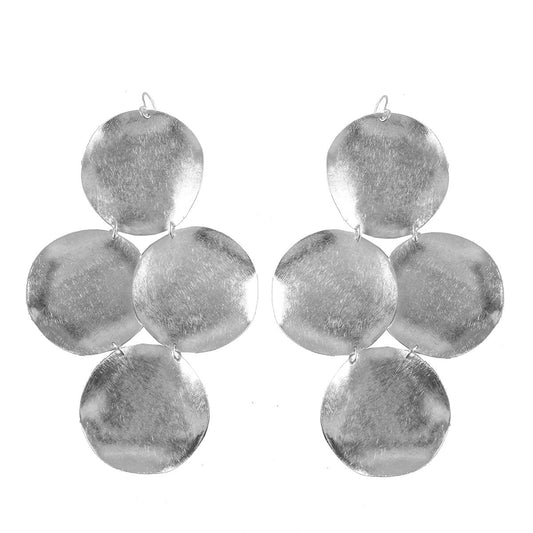 Alexia Statement Coin Earrings