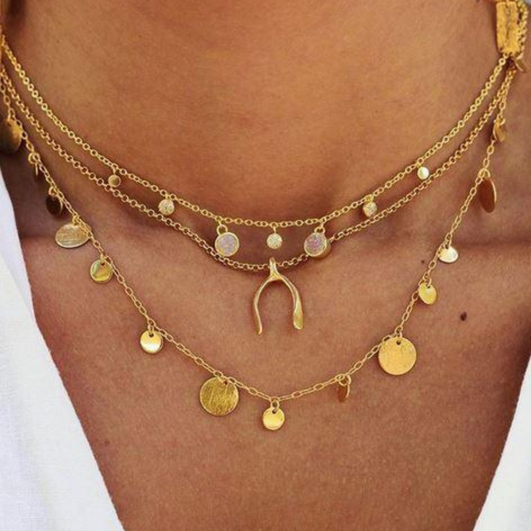 Medina Short Coin Necklace