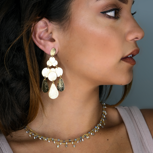 Hunter Medium Sized Chandelier Earrings