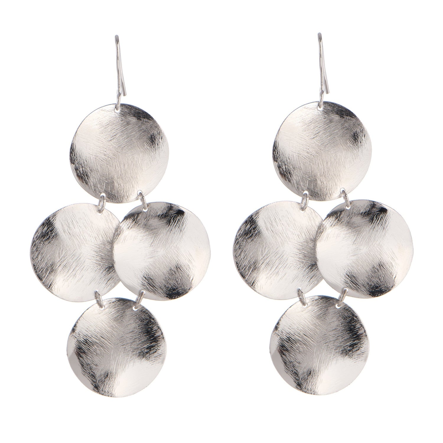 Marcia Moran Frieda Circle Chandelier Earrings BM887