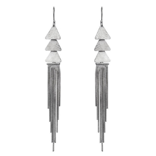 Gertrude Fringe Chain Earrings