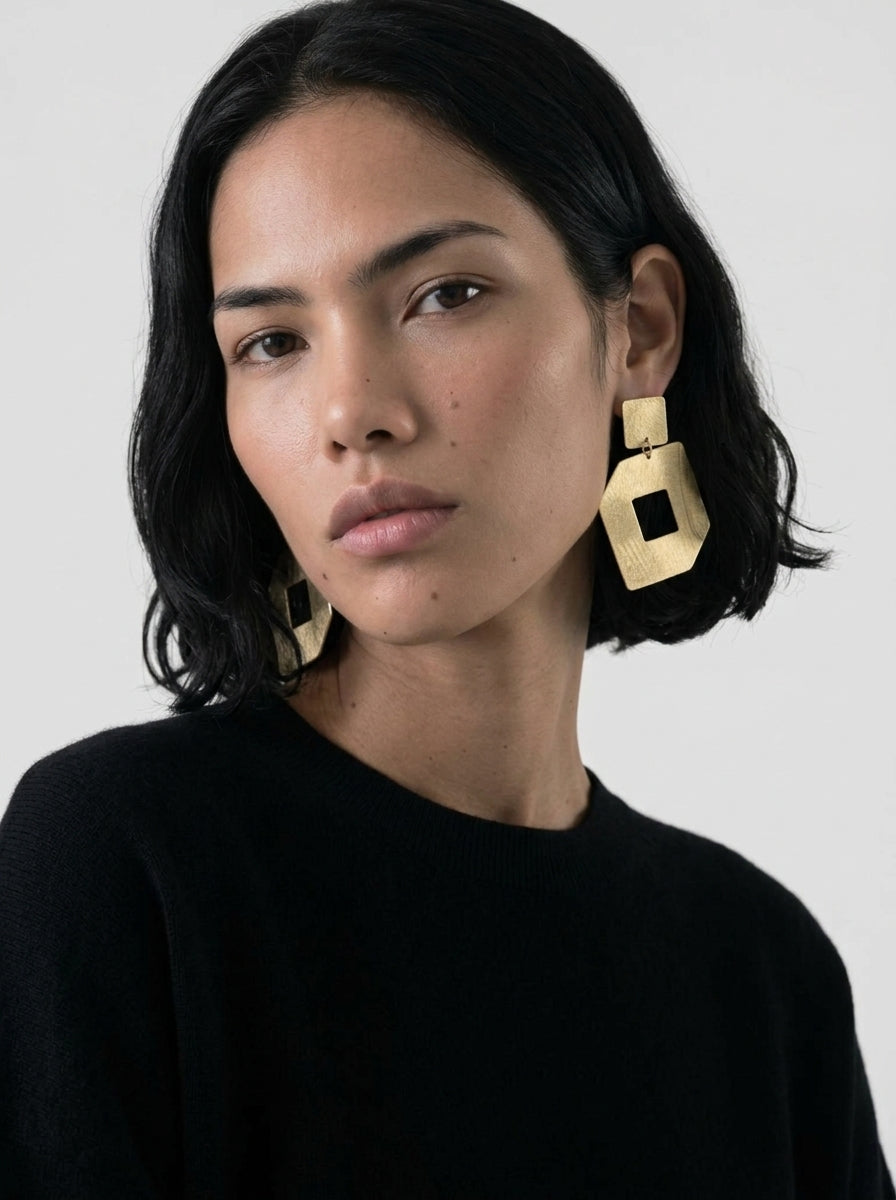 Origami Earrings