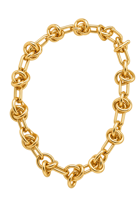 Tiana Statement Chain Necklace With Magnetic Clasp