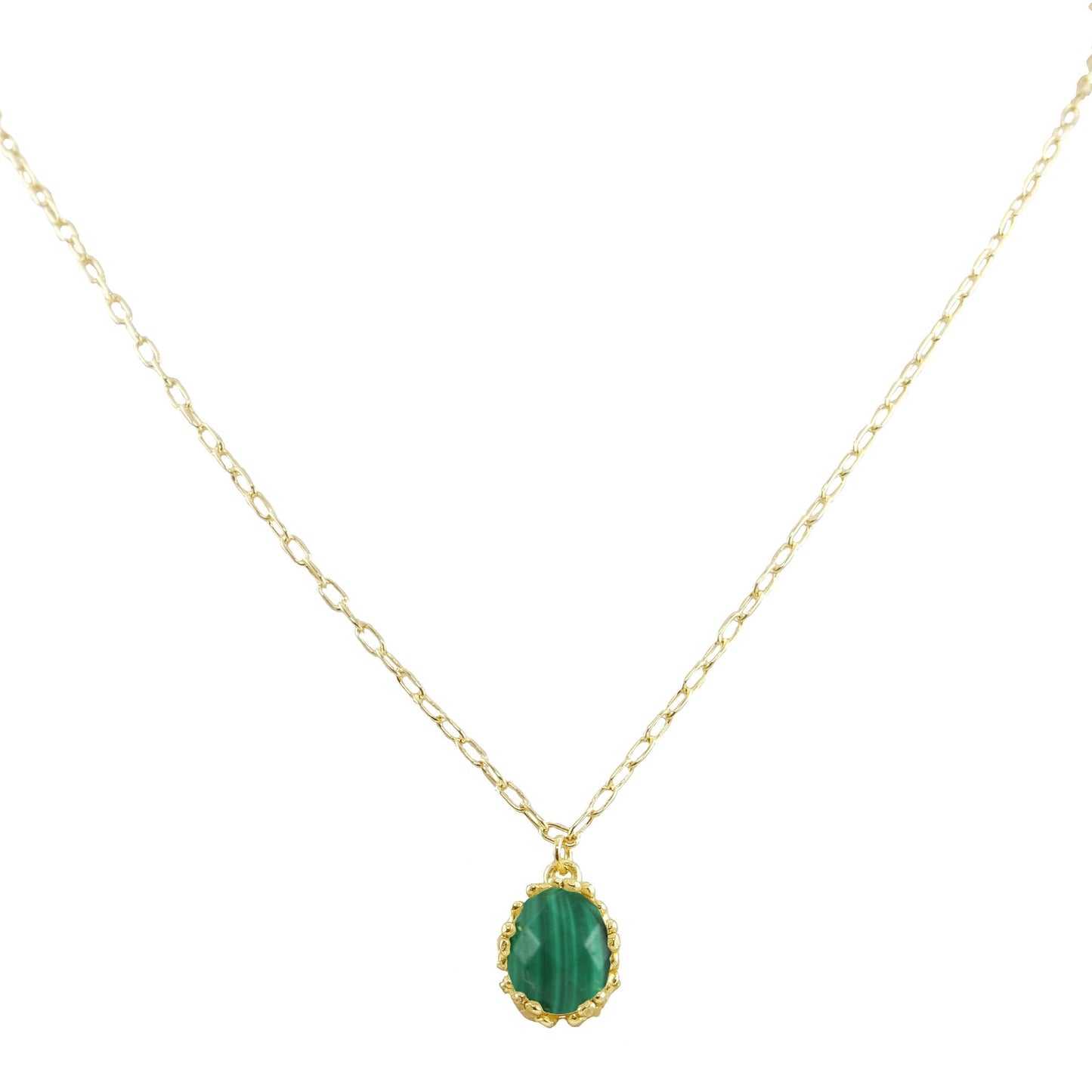 Selima Single Coral Necklace