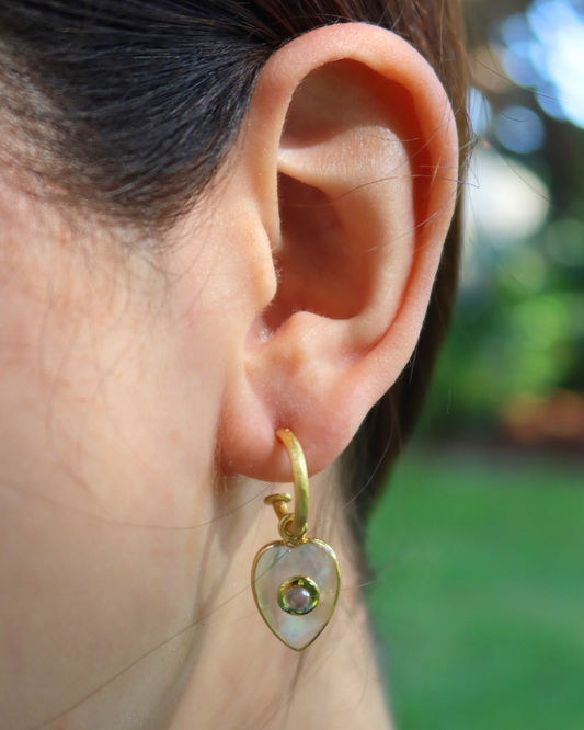 Love Hoop Earrings