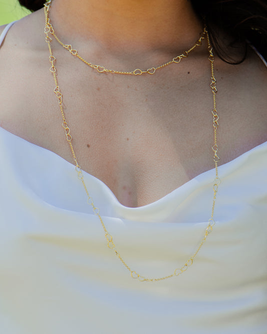 Lorelai Short Heart Necklace