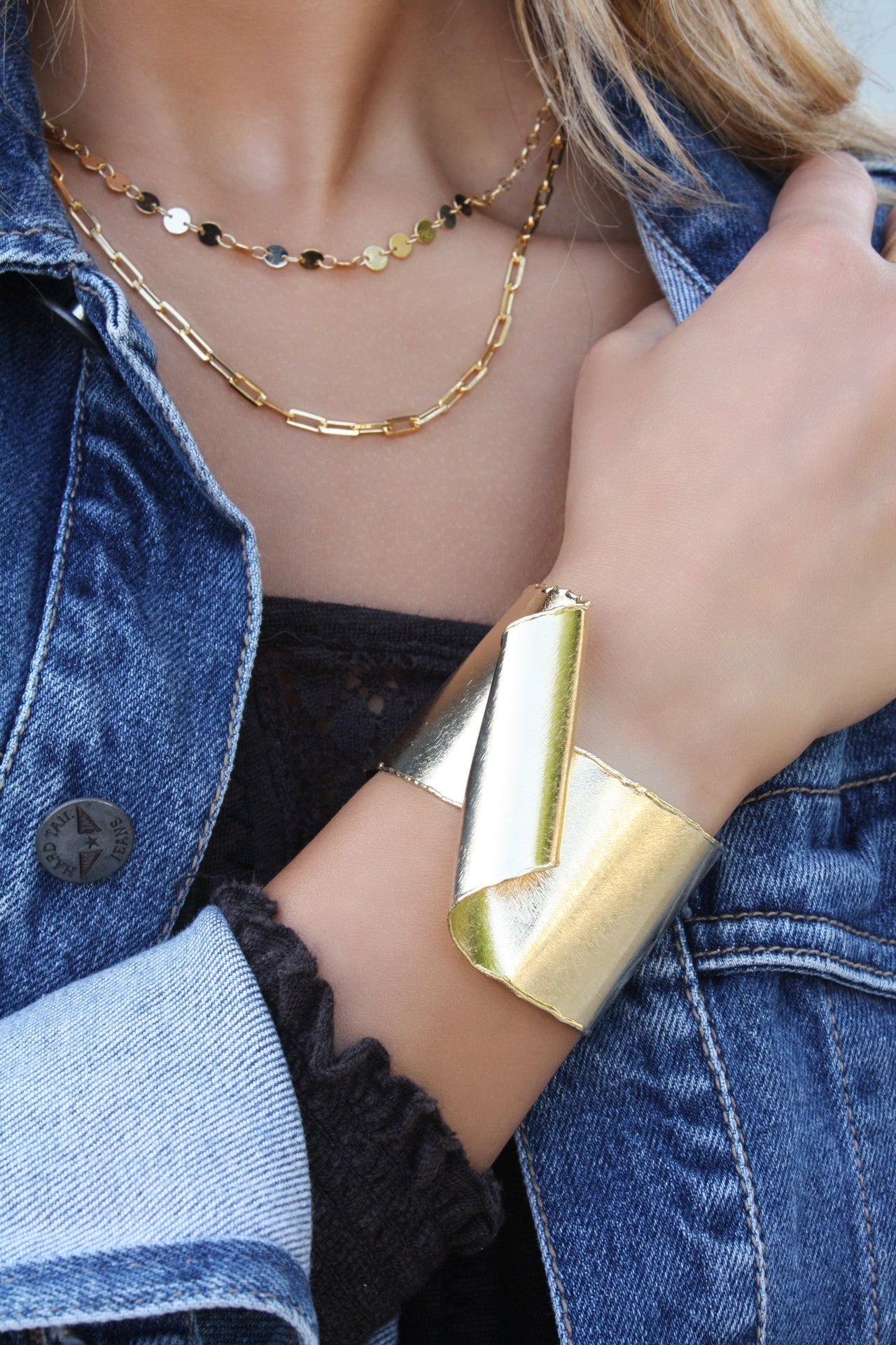 Frilly Statement Cuff
