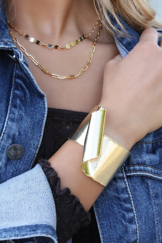 Frilly Statement Cuff