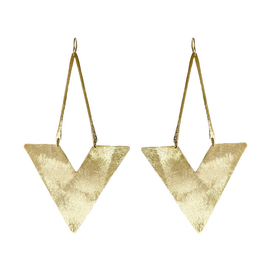 Liana Geometric Statement Earrings