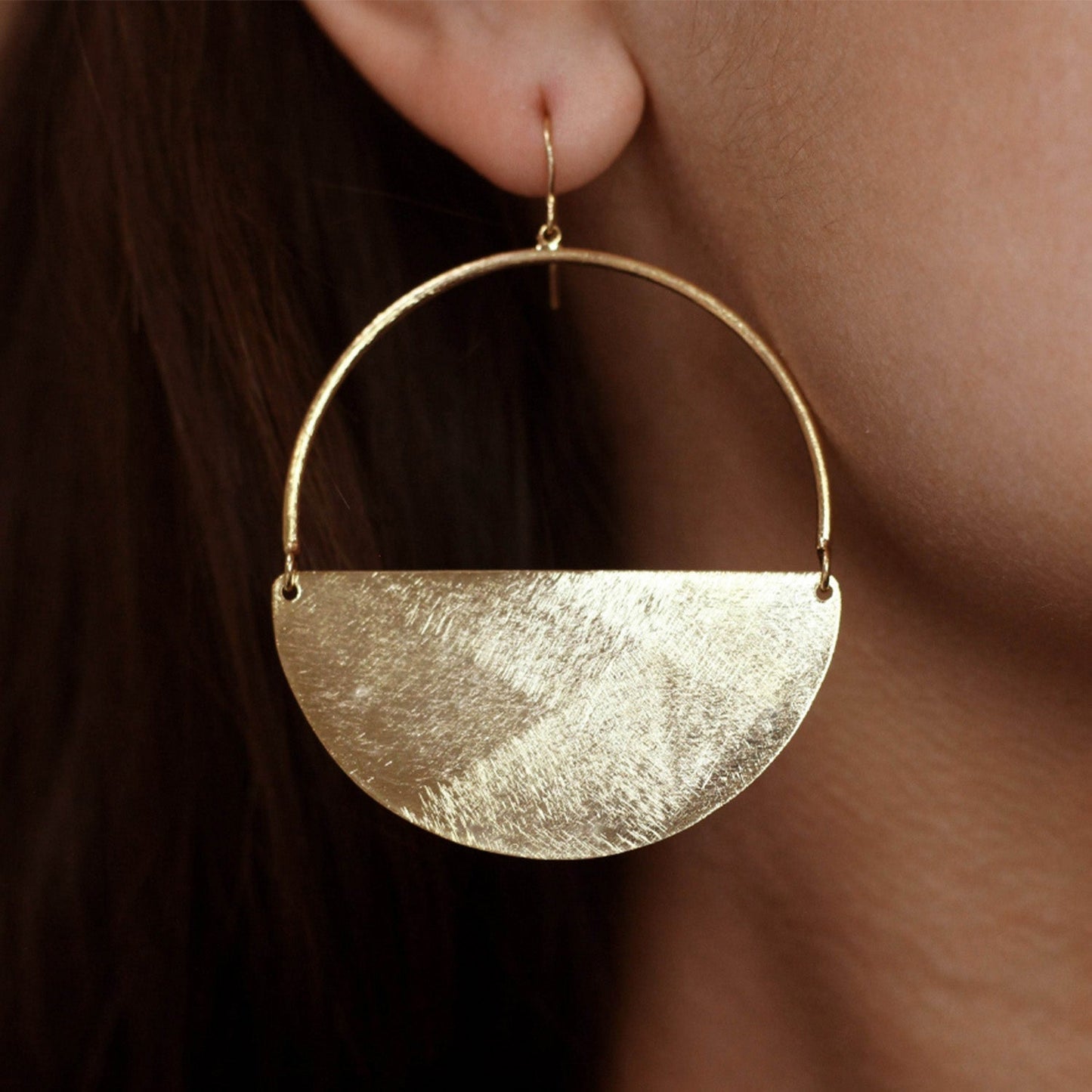 Dixie Half-Moon Earrings