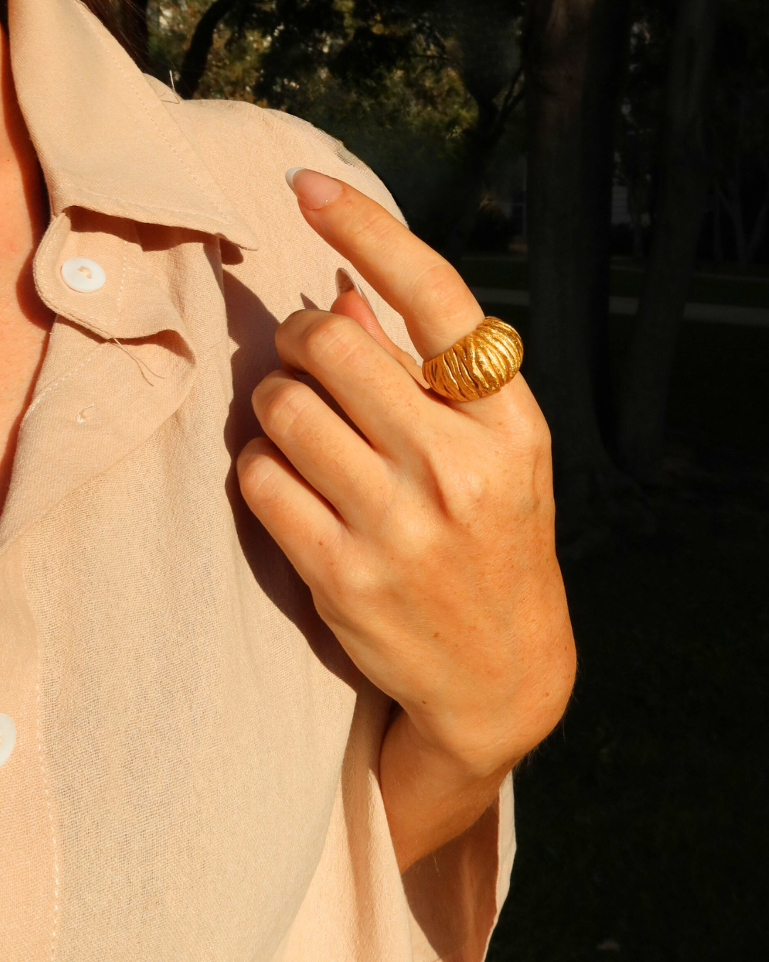 Auri Dome Ring