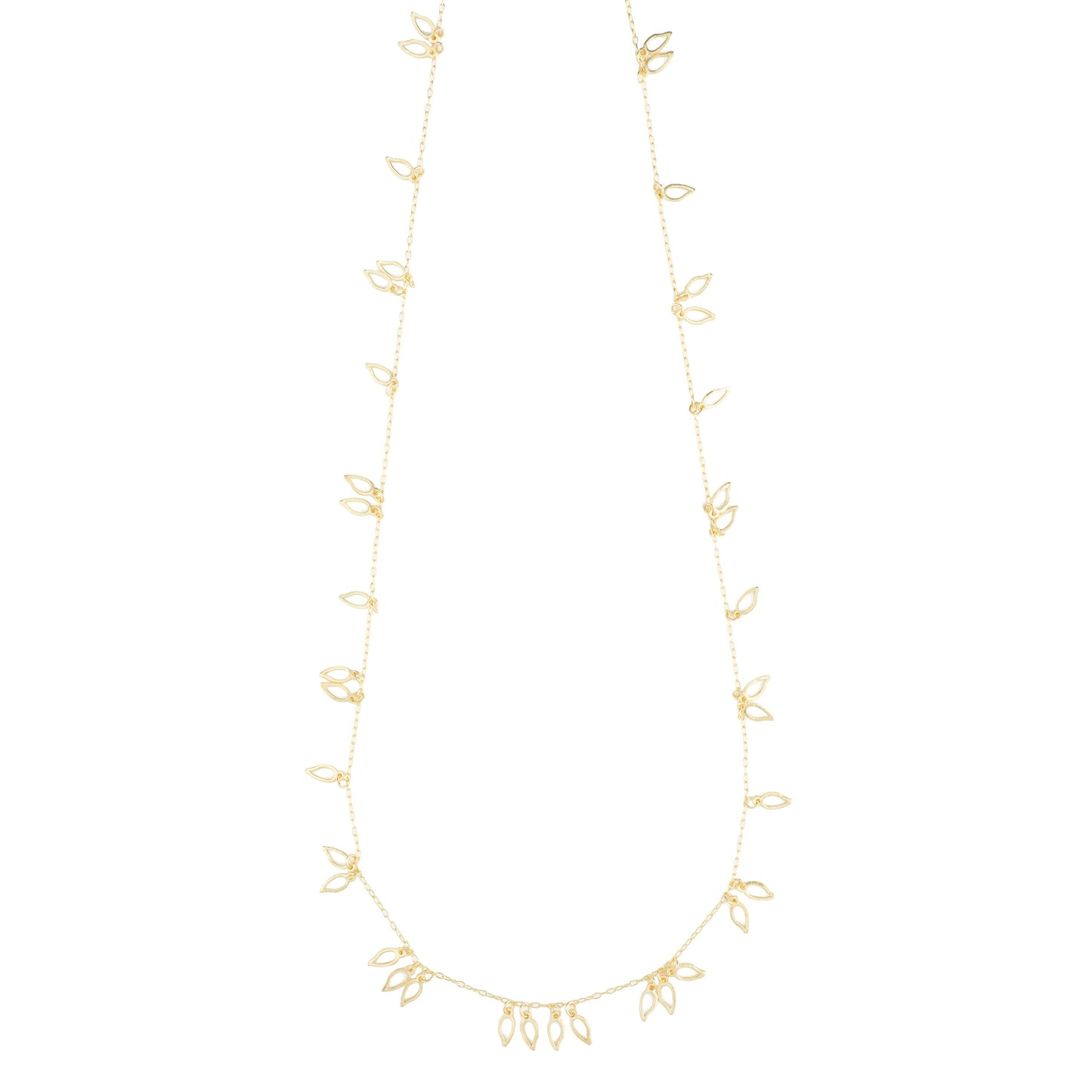 Juniper Long Leaf Necklace
