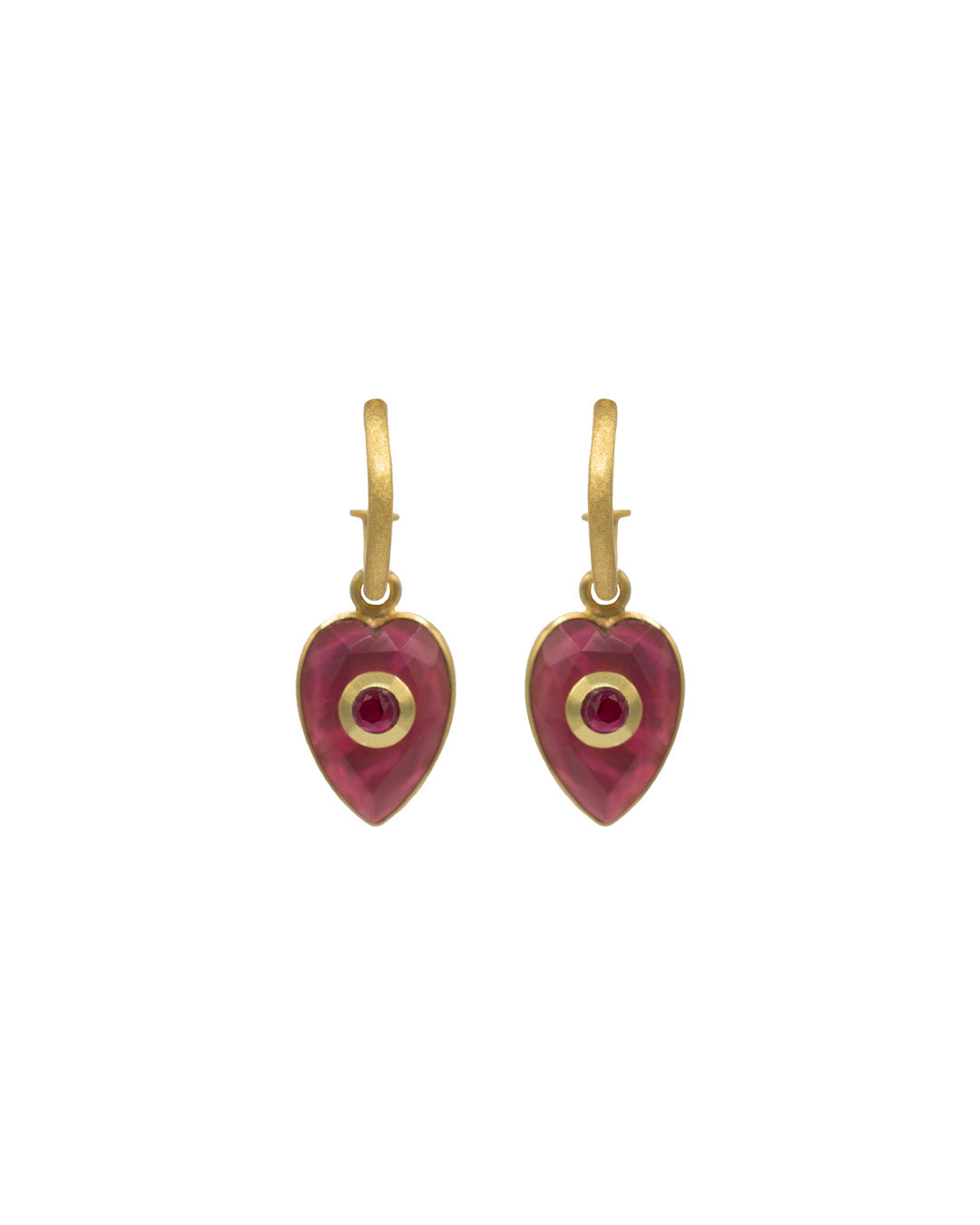 Love Hoop Earrings