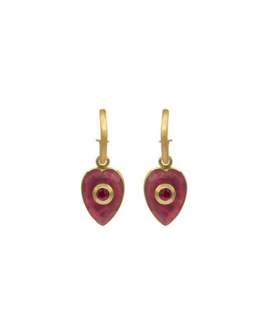 Love Hoop Earrings