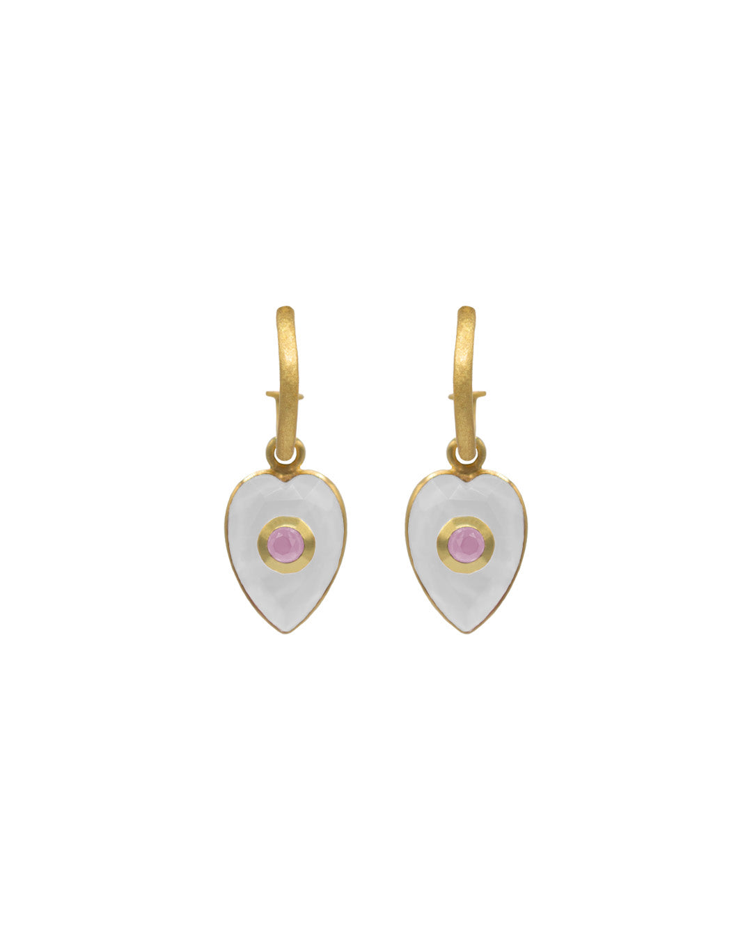 Love Hoop Earrings