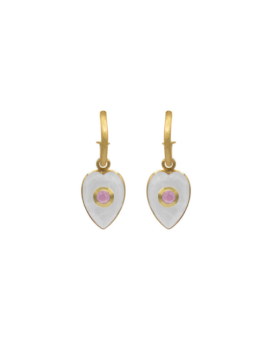 Love Hoop Earrings