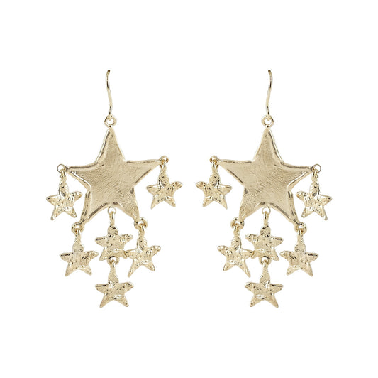 Philis Drop Star Earrings