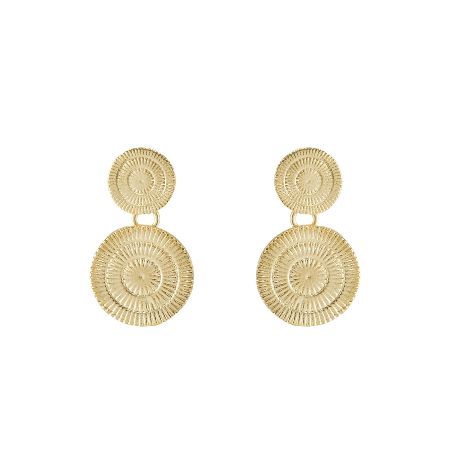 Ariel Textured Petite Earrings