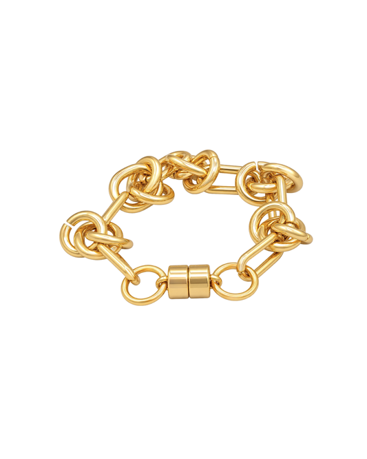 Tiana Chain Bracelet with Magnetic Clasp