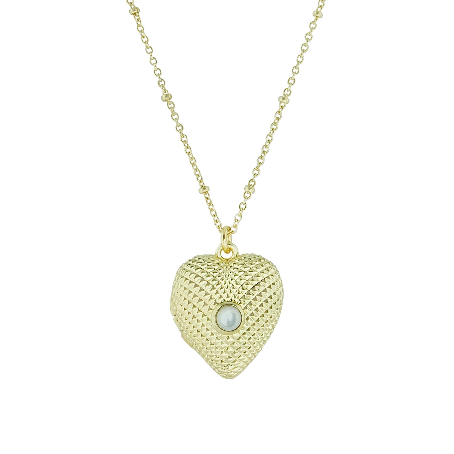 Cassy Heart Locket Necklace