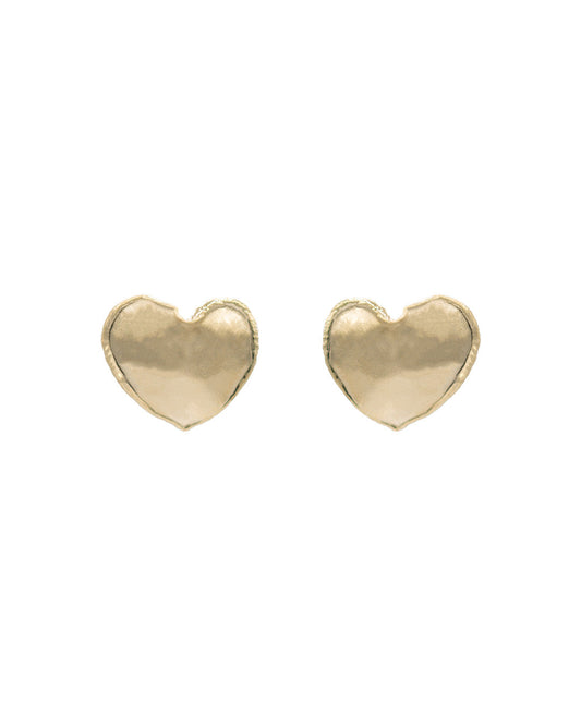 Amalfi Stud Heart Earrings