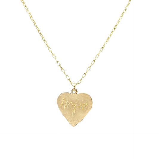Hope Heart Pendant Necklace