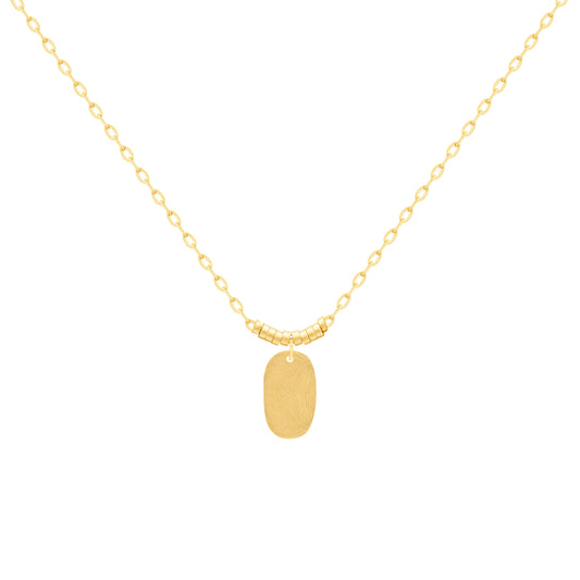 Idalia Dog Tag Necklace