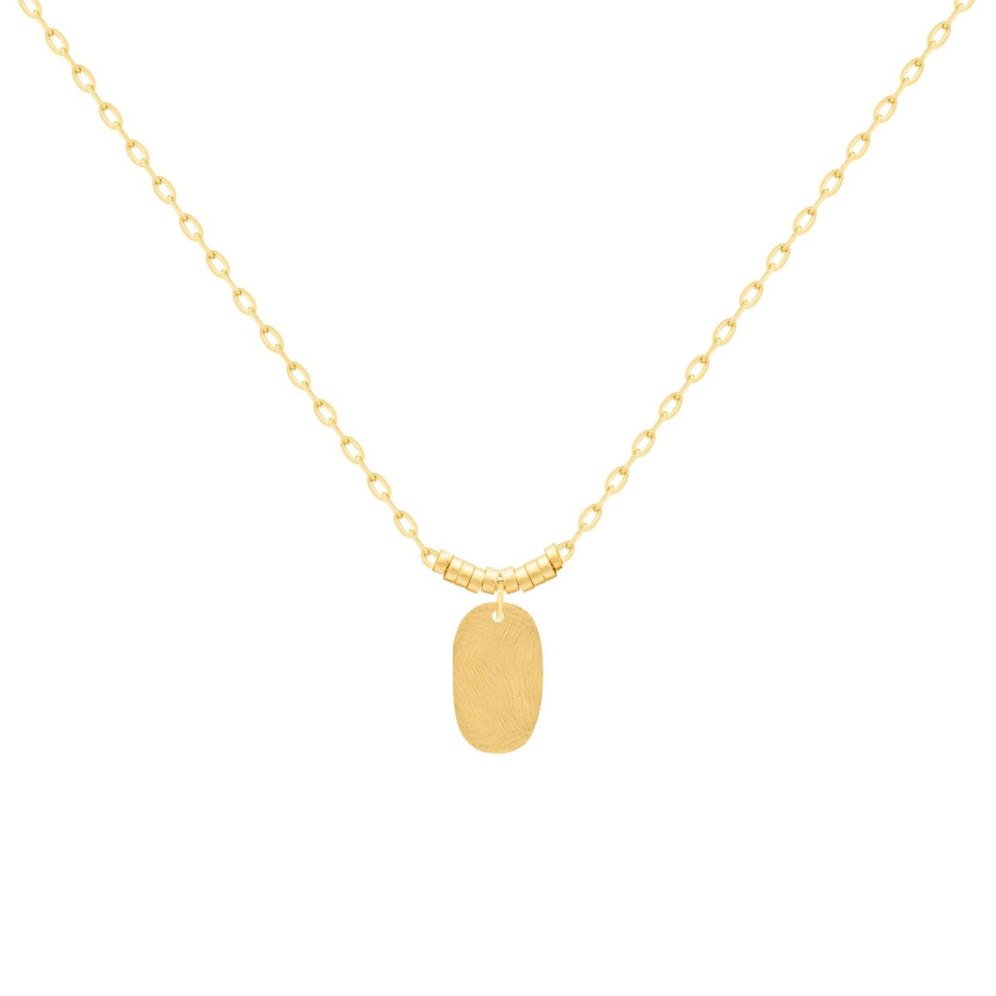 Idalia Dog Tag Necklace
