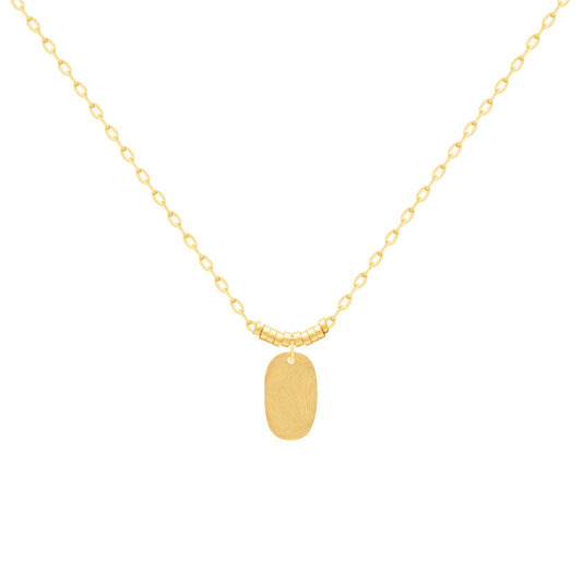 Idalia Dog Tag Necklace