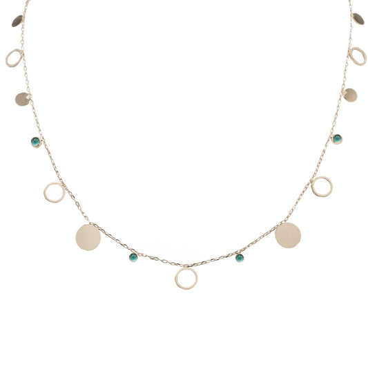 Manhattan Short Coin Necklace