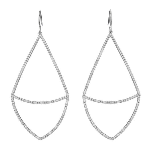 Phillip Drop Open Earrings