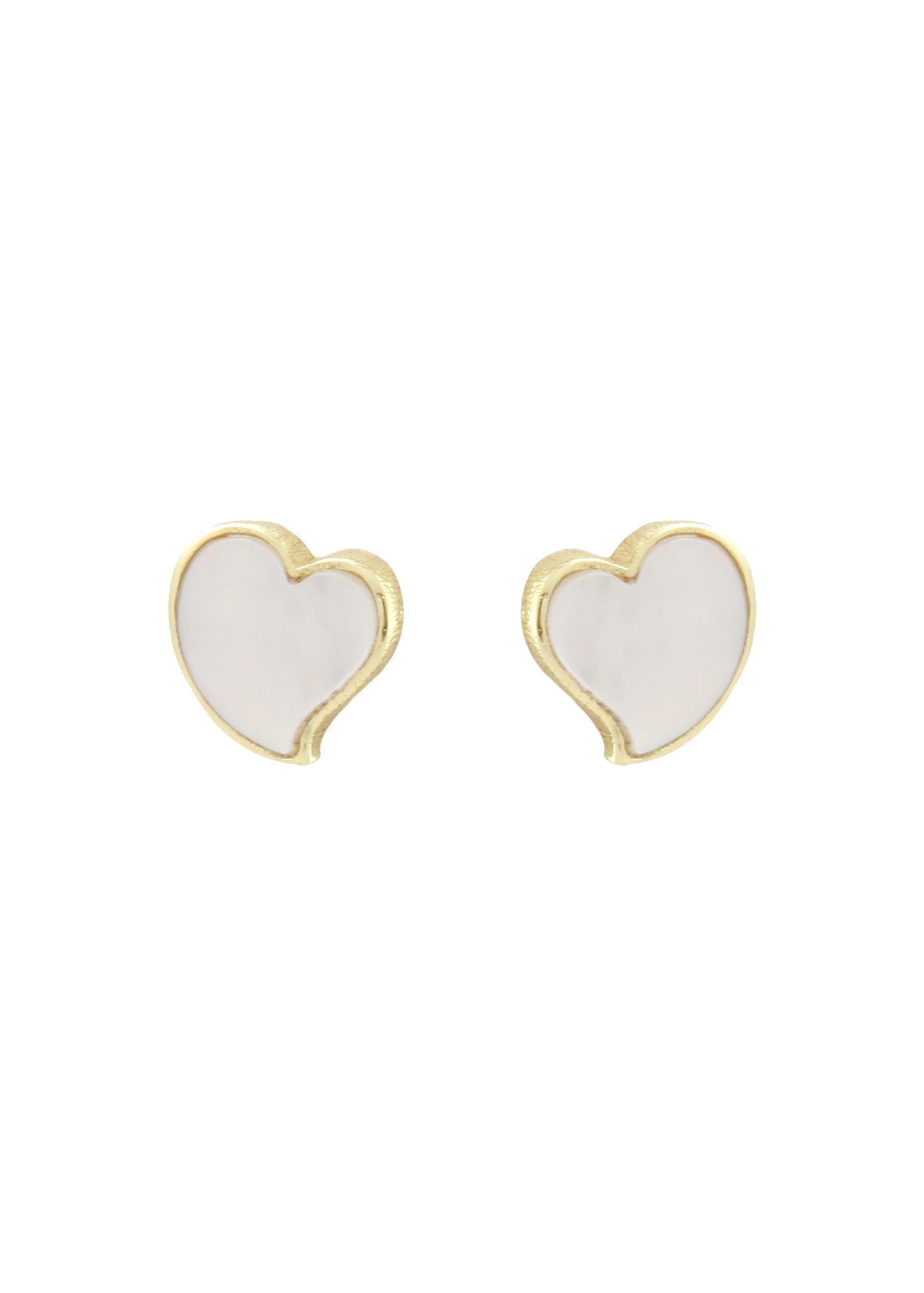 Alora Heart Stud Earrings