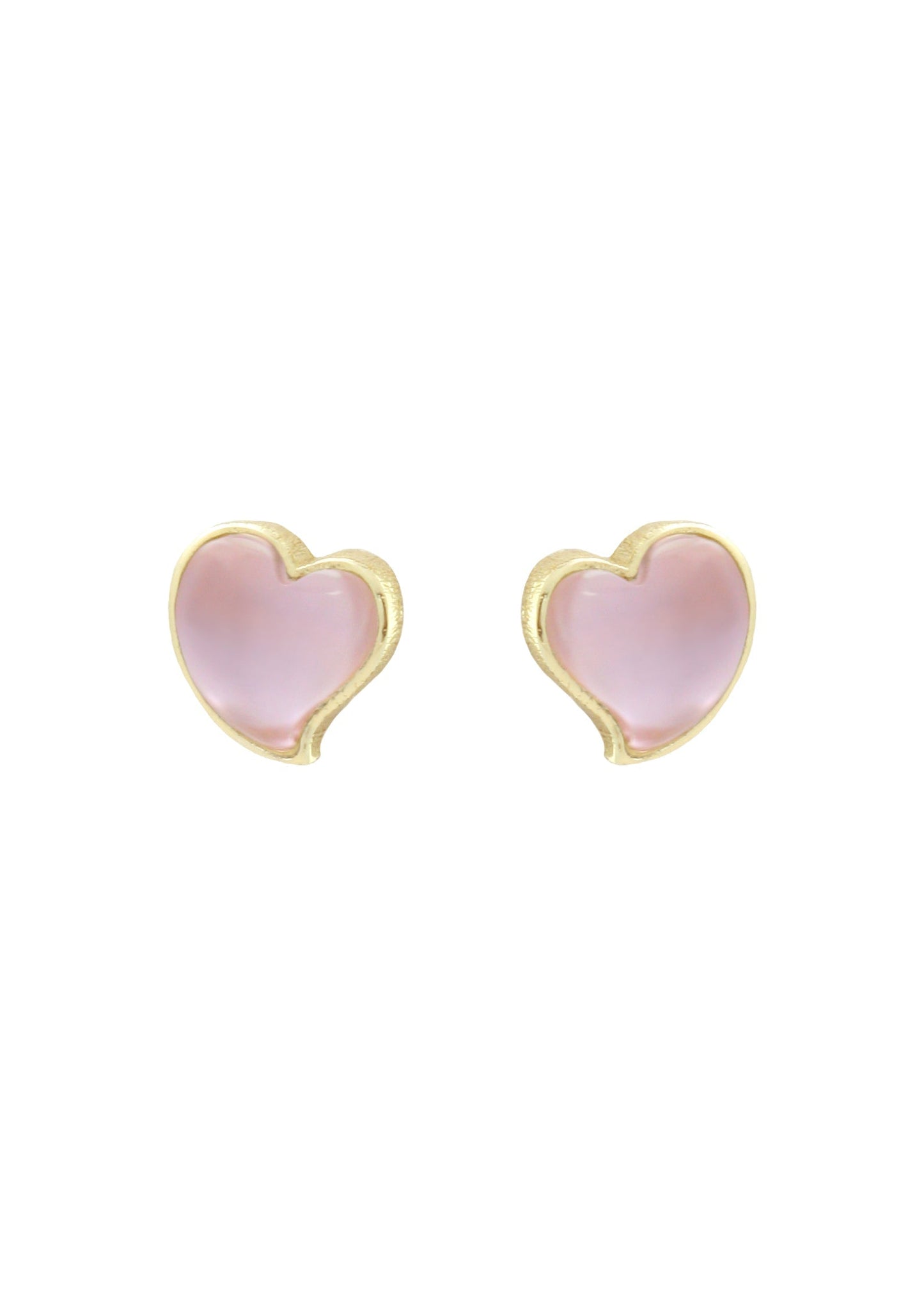 Alora Heart Stud Earrings