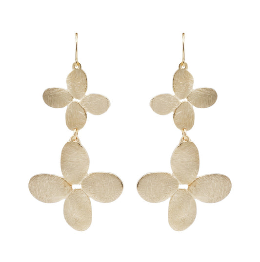 Kauai Double Flower Earrings