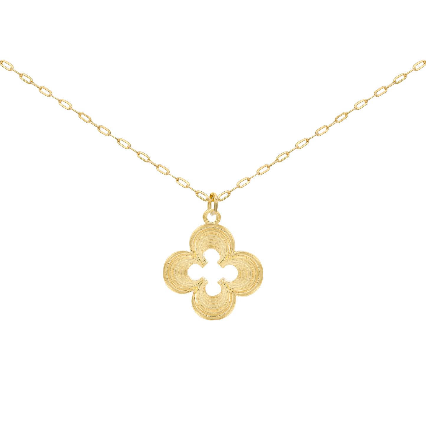 Crimson Clover Necklace
