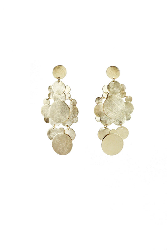 Divya Multi coin Earrings