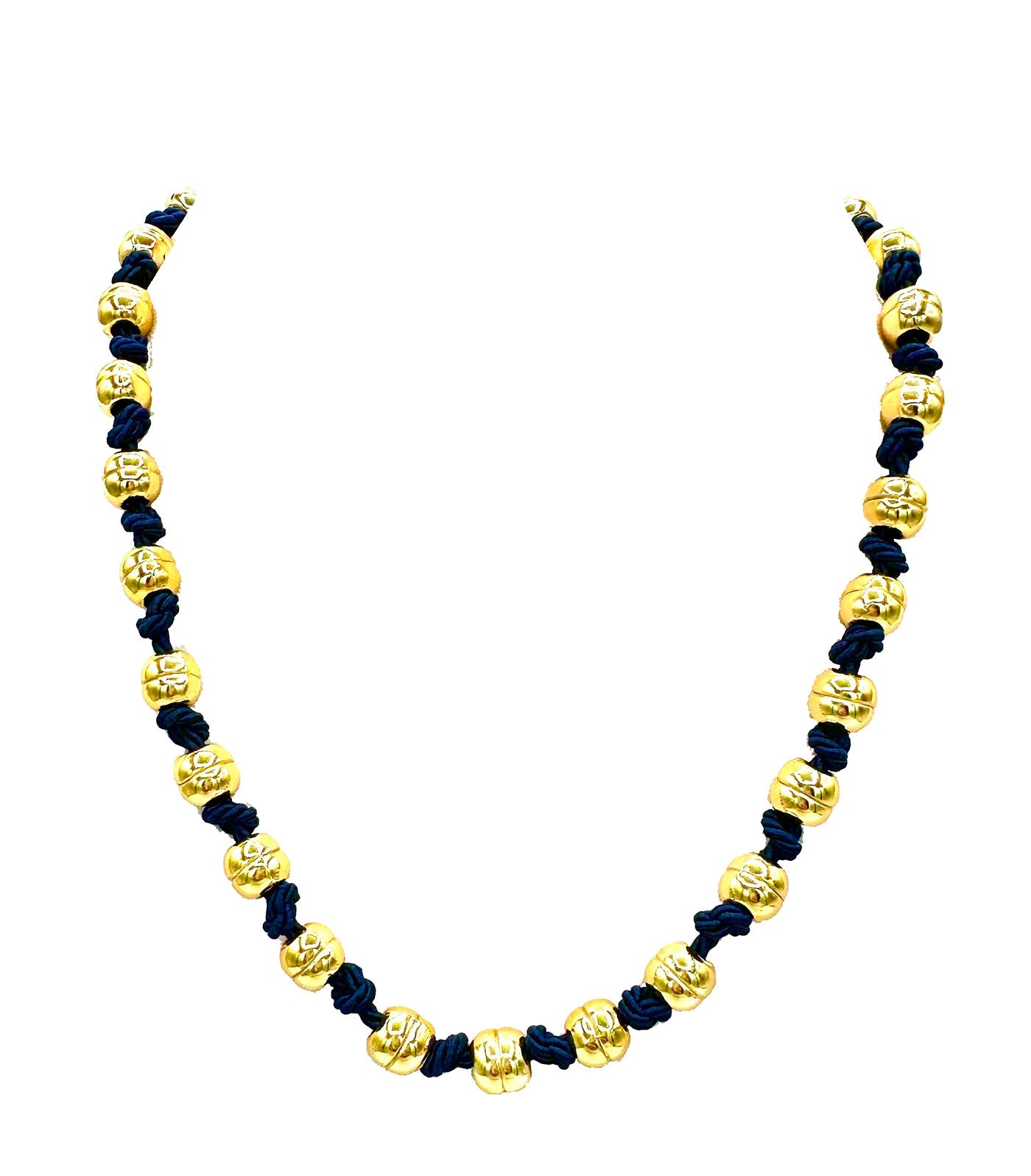 Saralee Silk Knoted Necklace